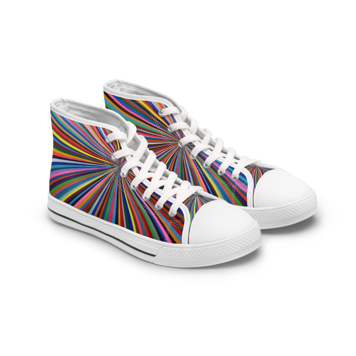 Women's High Top Sneakers, No. 205 - 'Spectrum'