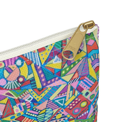 Make Up Bag - No. 254 - Multicoloured Abstract