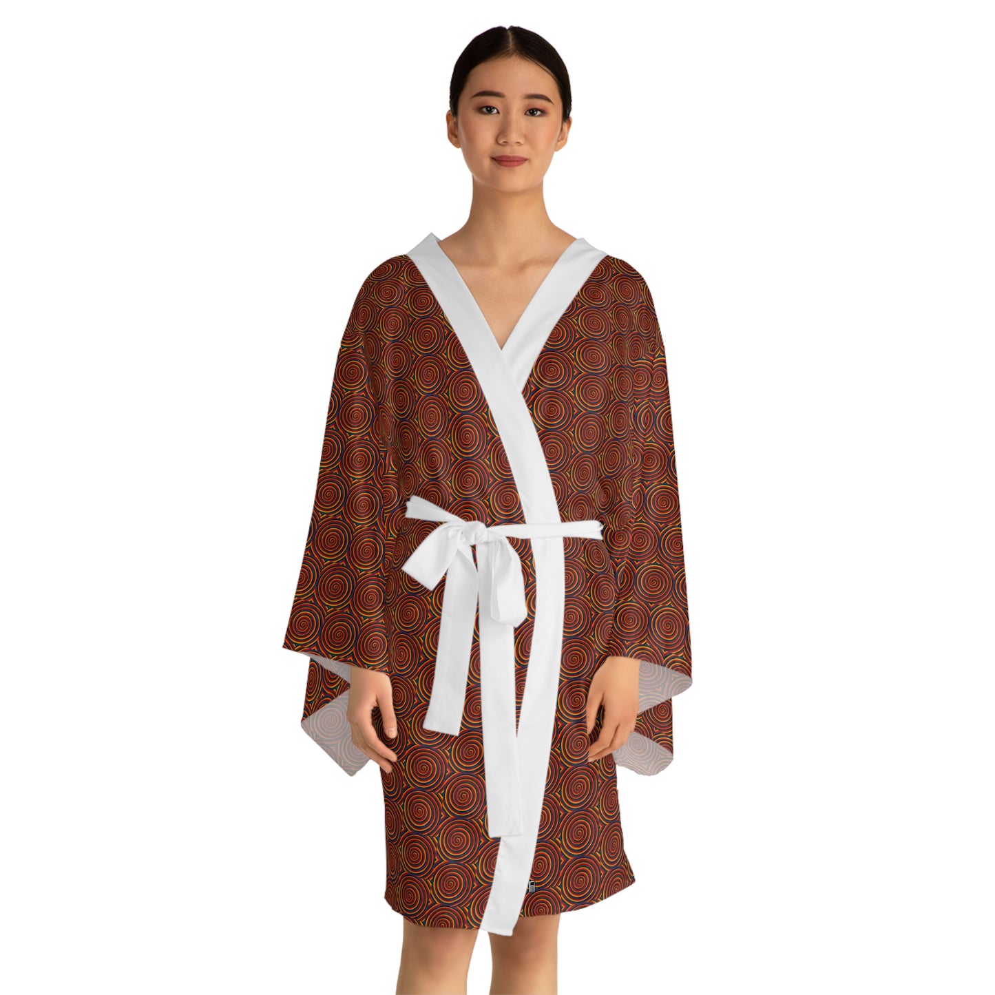 Long Sleeve Kimono Robe - No. 144 - Dizzy