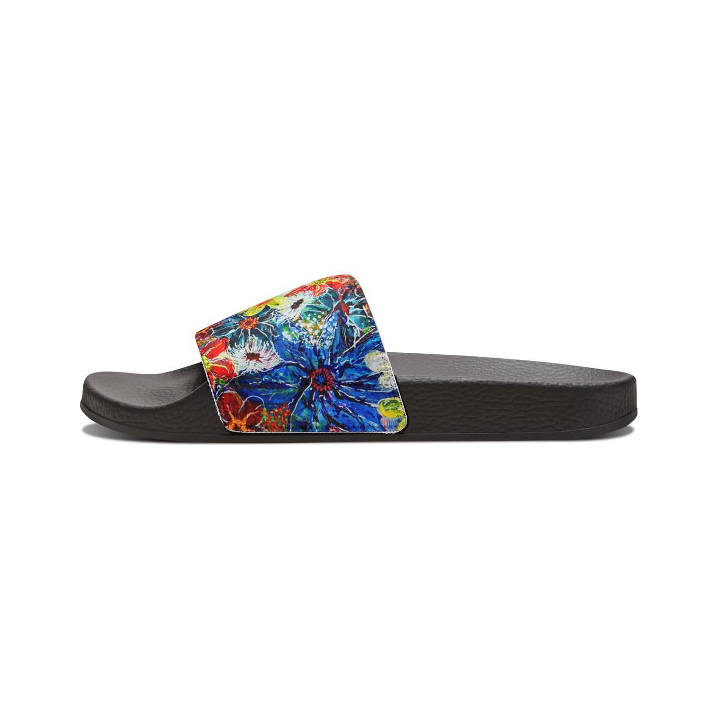 Children's Sliders - No. 242 - Large Blue flowers