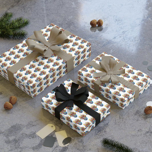 Gift Wrapping Paper (1 roll) - No. 244