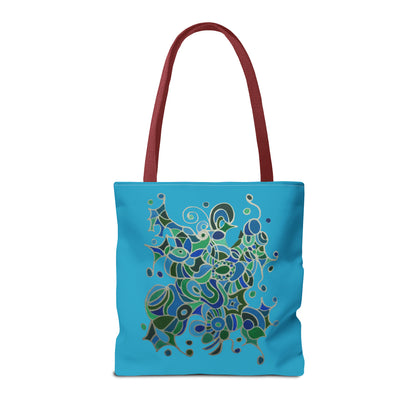 Tote Bag  - No.146 A 'Bird of Paradise' -  By Irish Artist Fiona de Lacy