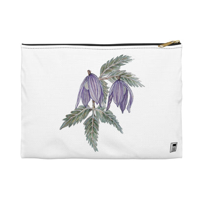 Make Up Bag - No. 270 - Two Purple Drop Flowers