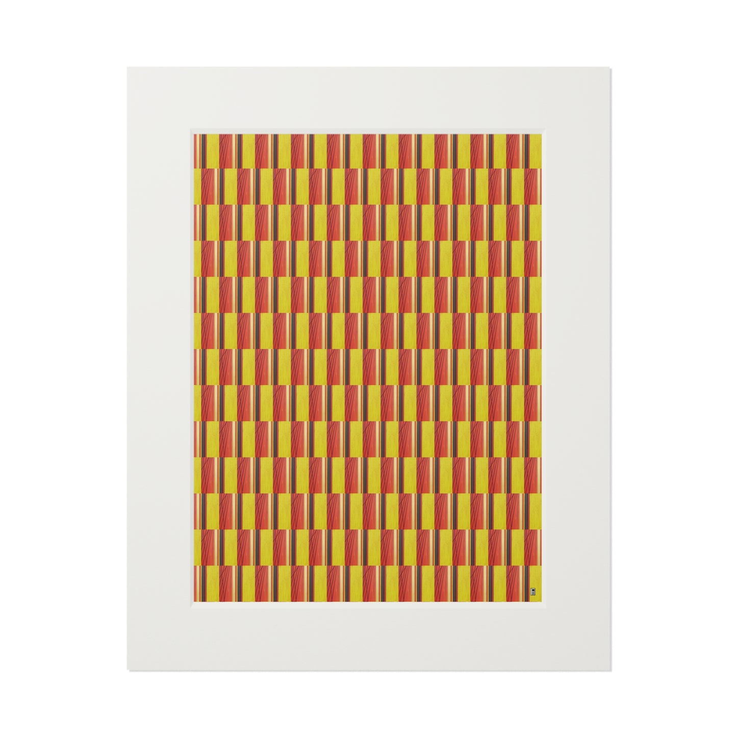 Fine Art Print (Cardboard Frame) - No. 130 - Sunrise Pattern