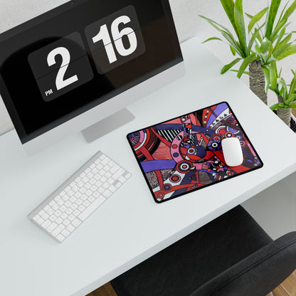 Large, Medium & Small Desk / Mouse Mat - No. 220 - 'Connections'