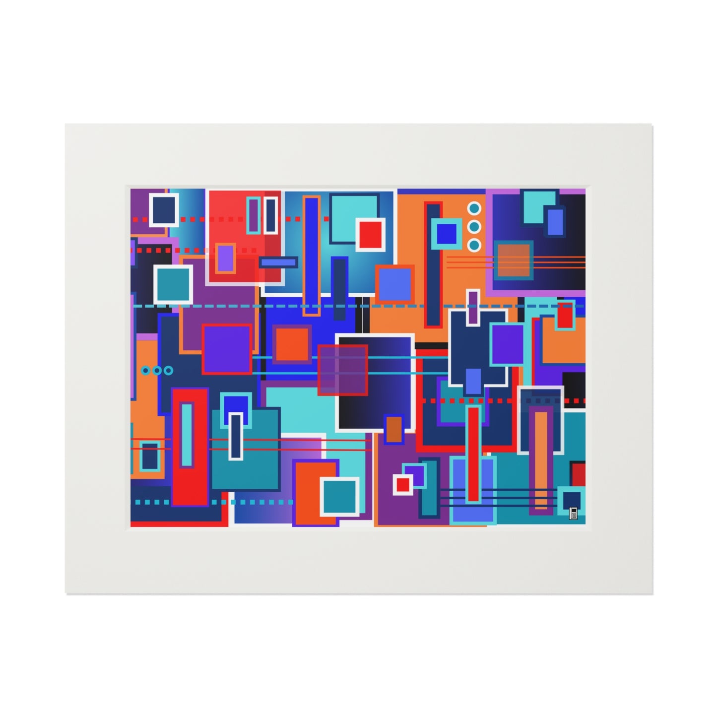 Fine Art Print (Cardboard Frame) - No. 233 - Squared 1