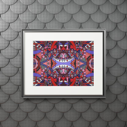 Fine Art Print (Cardboard Frame) - No. 220 - Connections Pattern