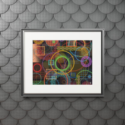 Fine Art Print (Cardboard Frame) - No. 299 - Rings