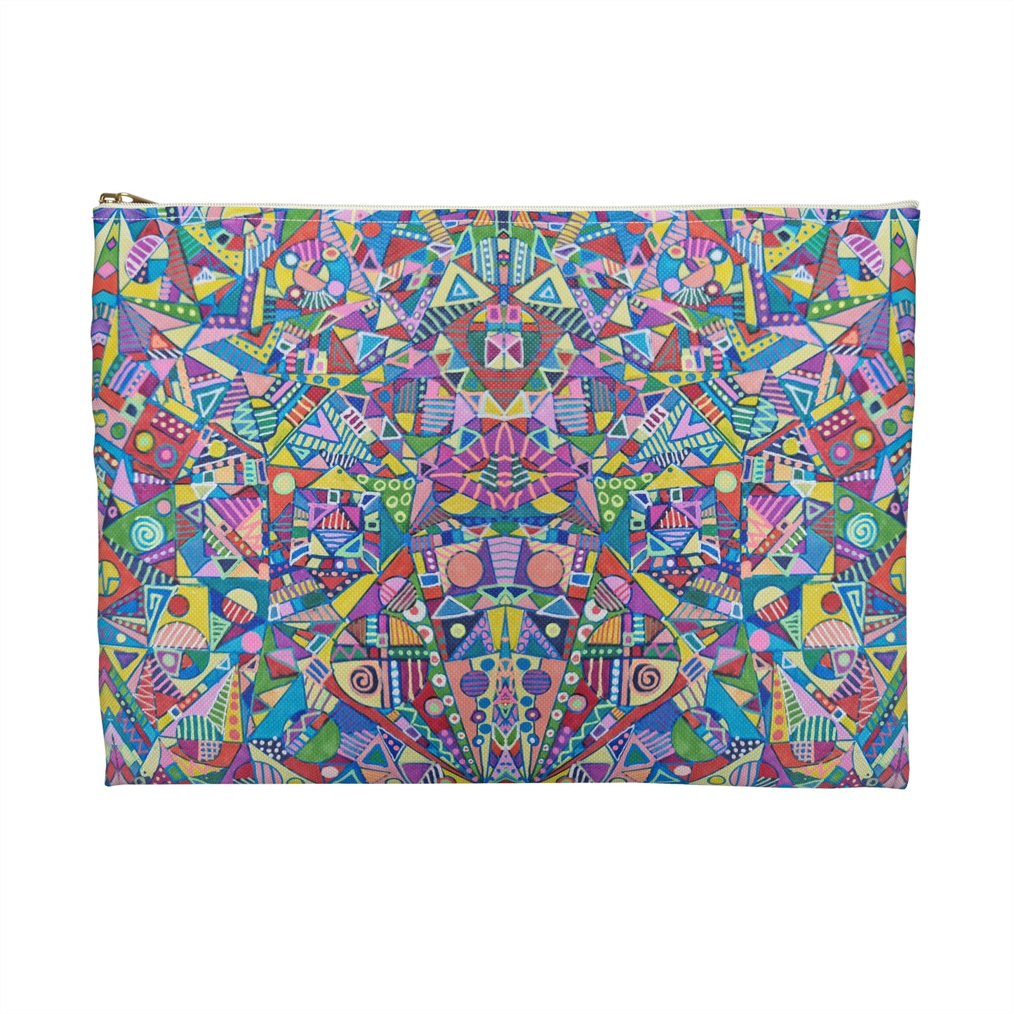 Make Up Bag - No. 254 - Multicoloured Abstract