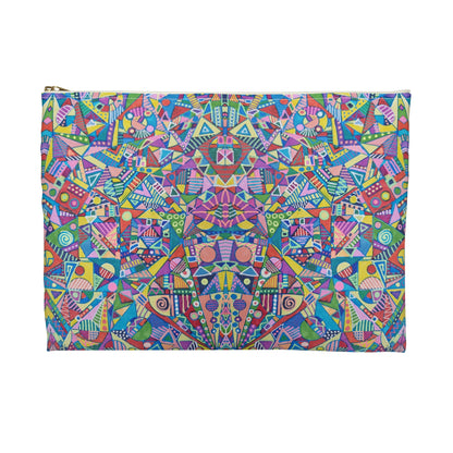 Make Up Bag - No. 254 - Multicoloured Abstract