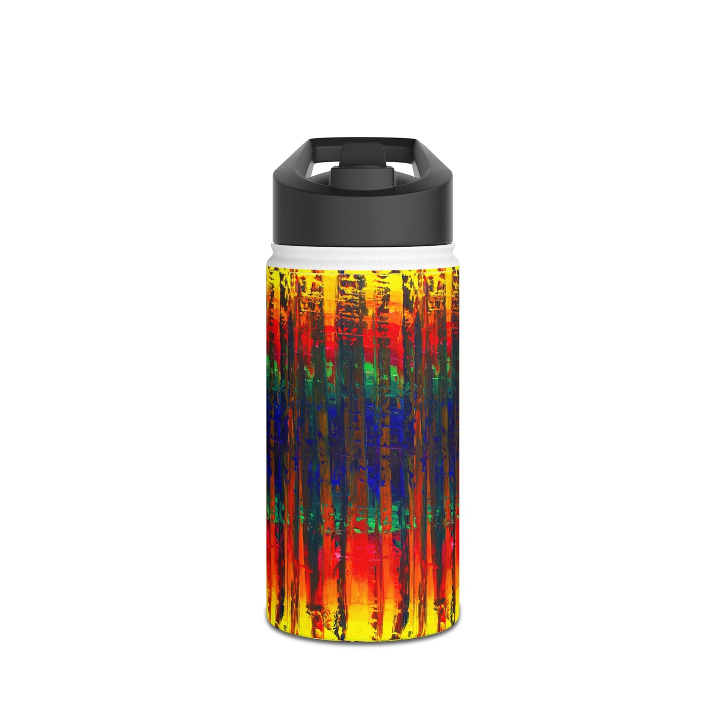 Stainless Steel Water Bottle - No. 138 - Rainbow