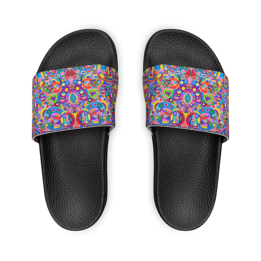 Children's Sliders - No. 261 - Multicoloured Abstract