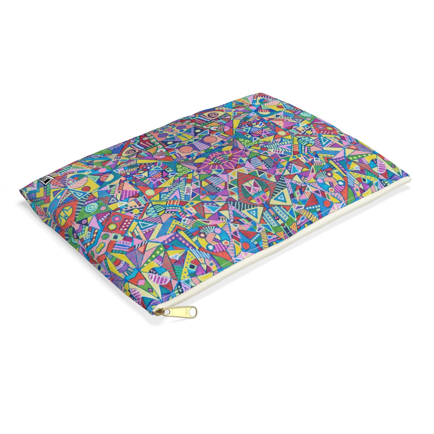 Make Up Bag - No. 254 - Multicoloured Abstract