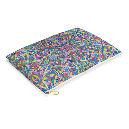 Make Up Bag - No. 254 - Multicoloured Abstract