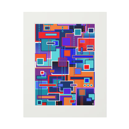 Fine Art Print (Cardboard Frame) - No. 233 - Squared 1