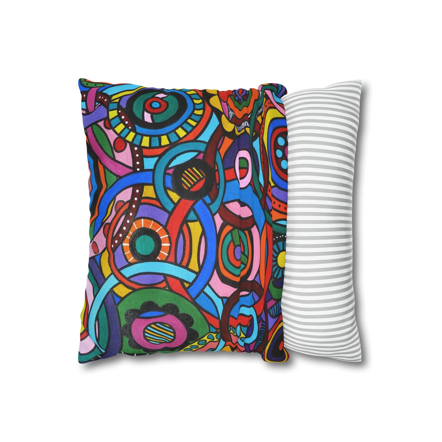 Cushion Pillow Case - No. 221 - 'Interlinked'