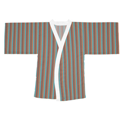 Long Sleeve Kimono Robe - No. 133 - Dyslexic