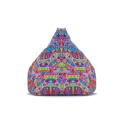 Bean Bag Chair Cover - No. 266 - Abstract