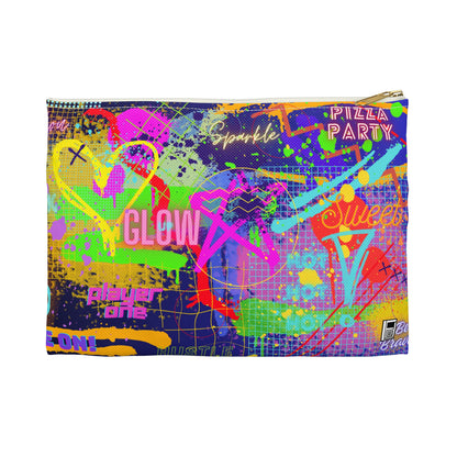 Make Up Bag - No. 232 - Pizza Party Graffiti