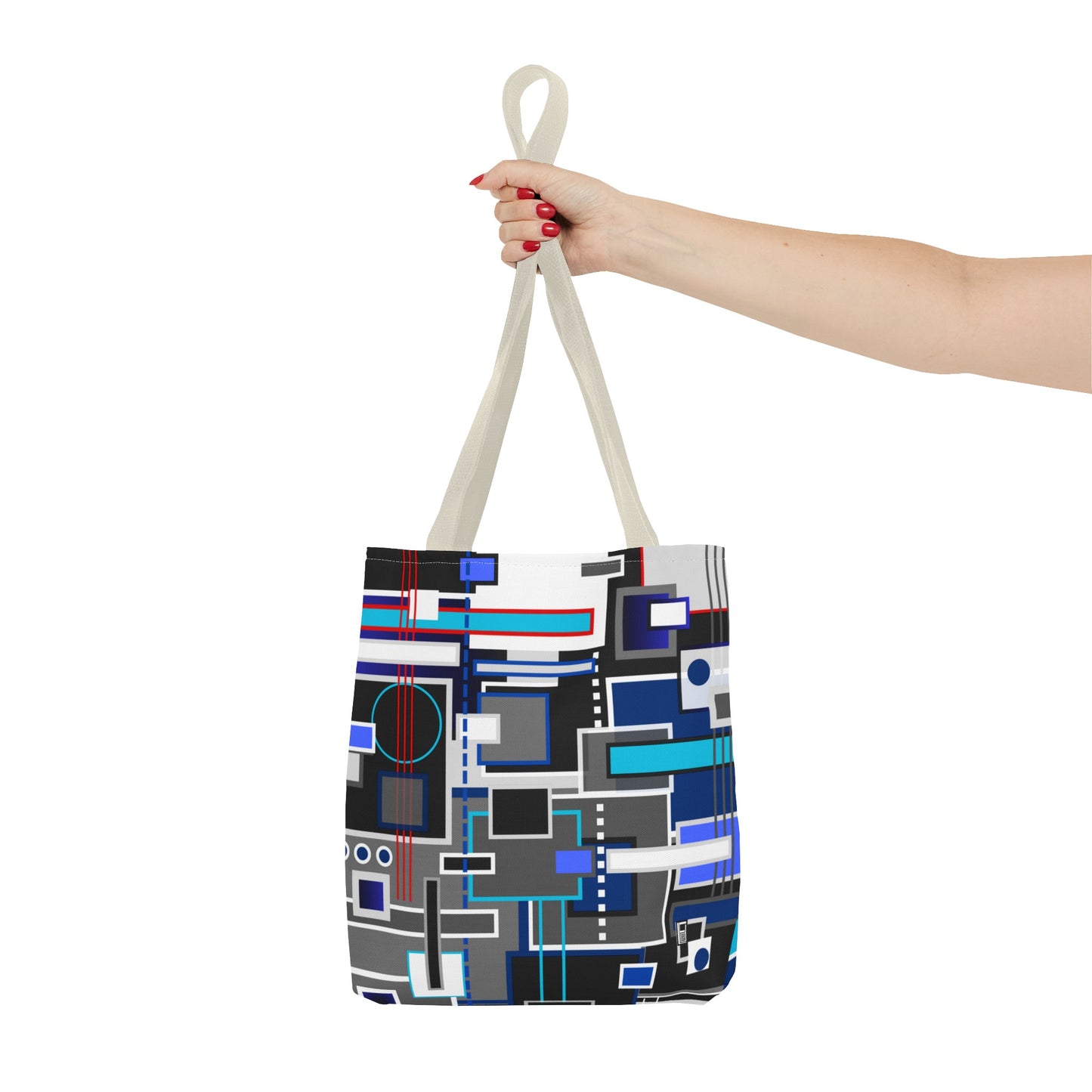 Tote Bag  - No. 235 - Squared 2