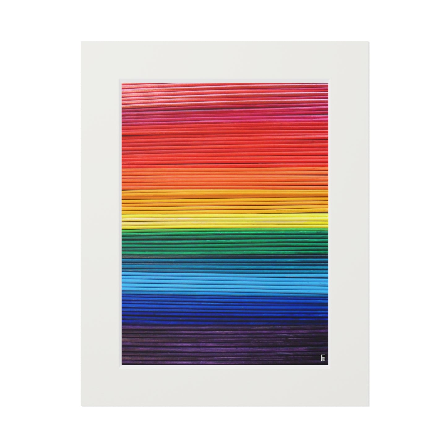 Fine Art Print (Cardboard Frame) - No. 305 - 'Pride' Rainbow