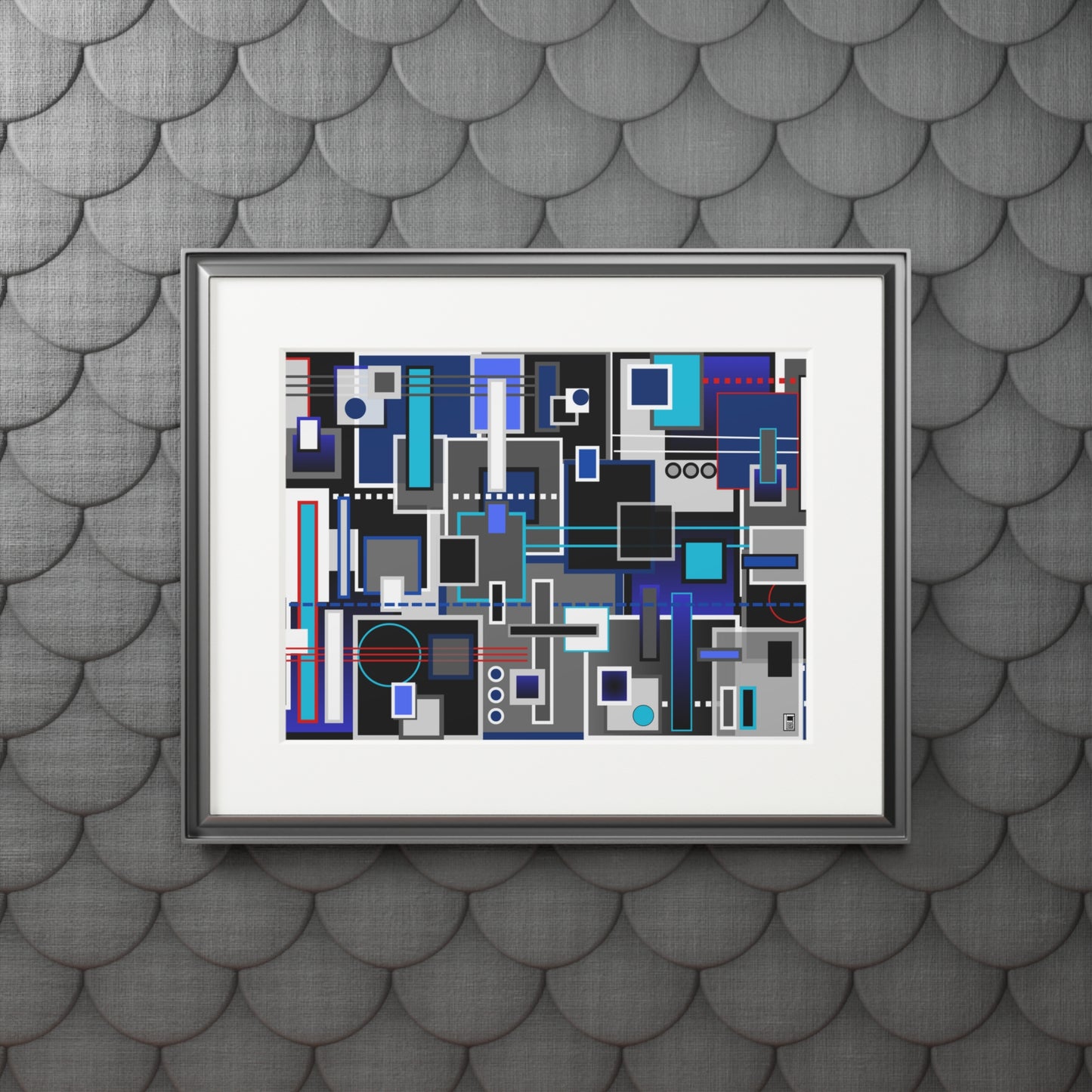 Fine Art Print (Cardboard Frame) - No. 235 - Squared 2