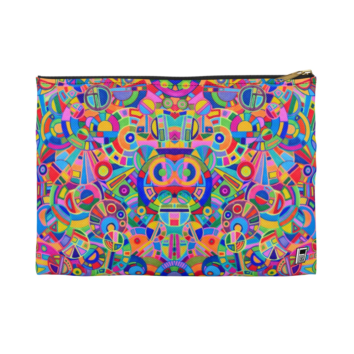 Make Up Bag - No. 265 - Bull & Monkey Abstract