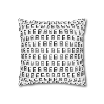 Cushion Pillow Case - No. 000WE - Logo on White