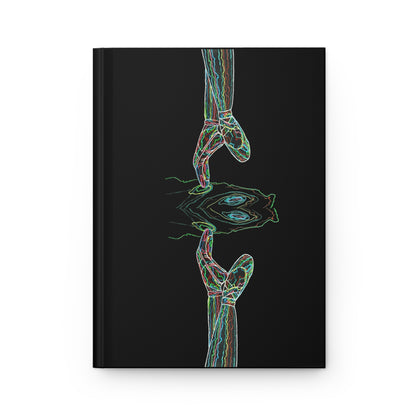 Hardcover Journal Matte (Lined) - No. 227 'Dancing in the Dark' - By Irish Artist Fiona de Lacy