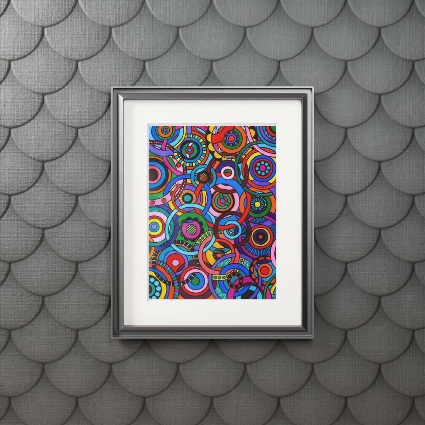 Fine Art Giclee Print (Cardboard Frame) - No. 221 - Interlinked