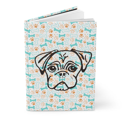 Hardcover Journal Matte (Lined) - PUG