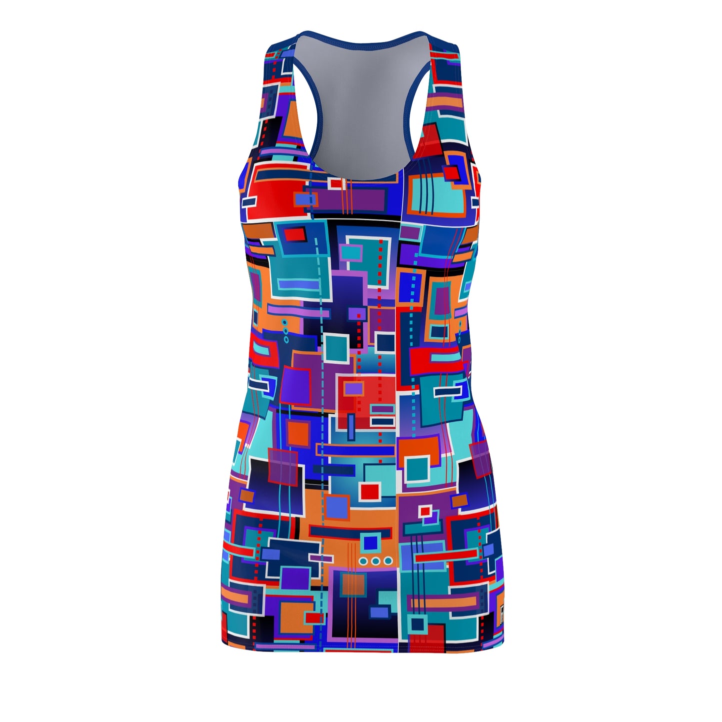 Women's Cut & Sew Racerback Dress - No. 233 - Squared 1