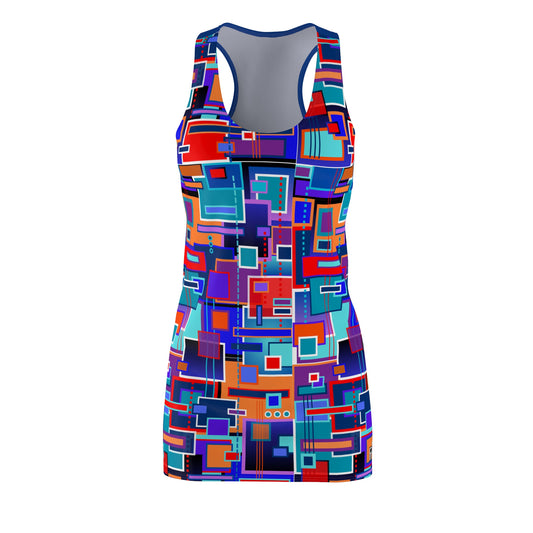 Women's Cut & Sew Racerback Dress - No. 233 - Squared 1