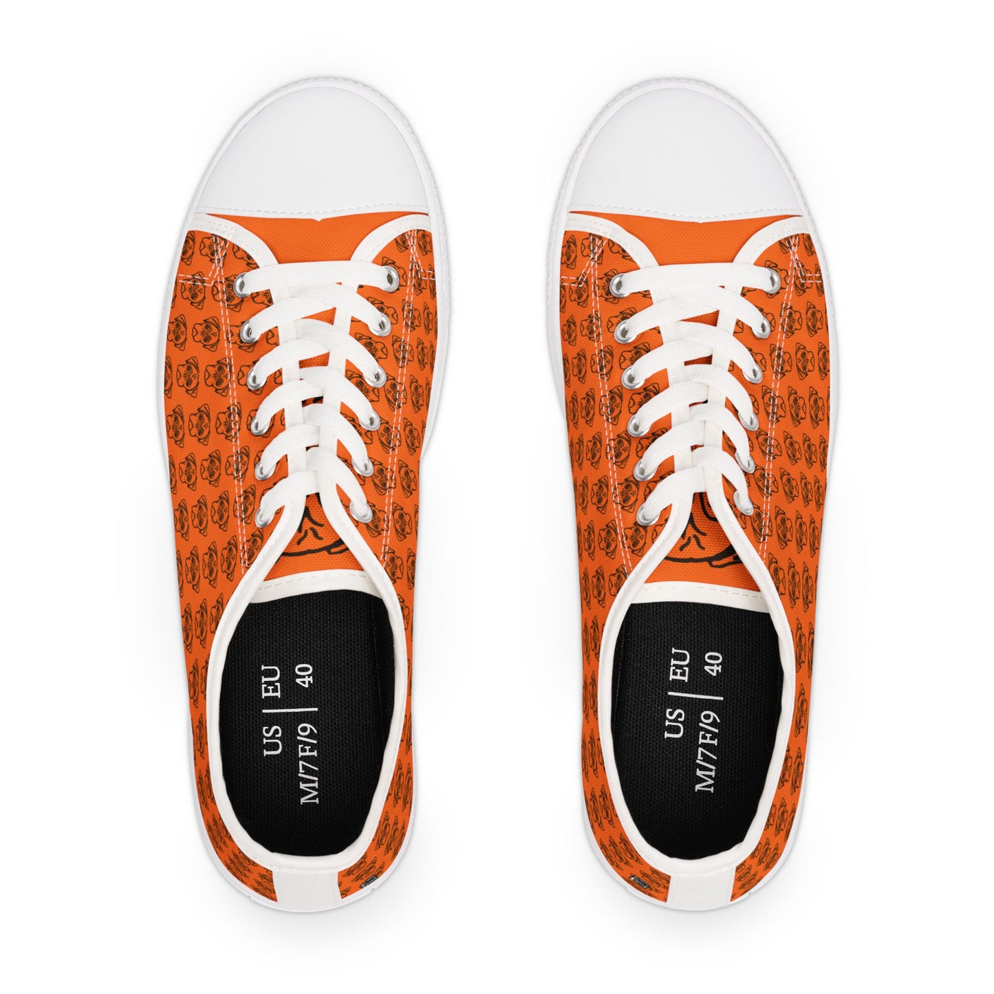Women's Low Top Sneakers - No. PUG OE