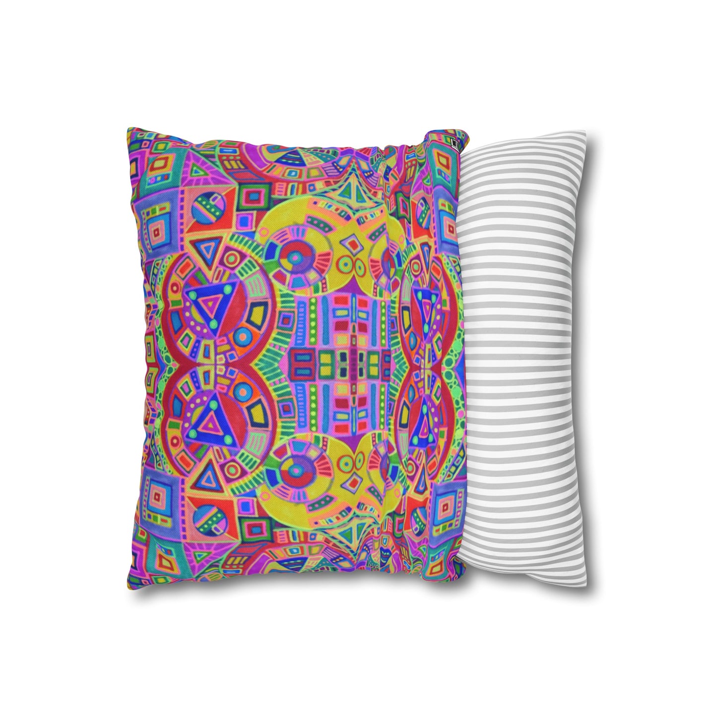 Cushion Pillow Case - No. 260 - Multicoloured Abstract