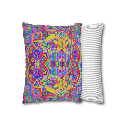 Cushion Pillow Case - No. 260 - Multicoloured Abstract