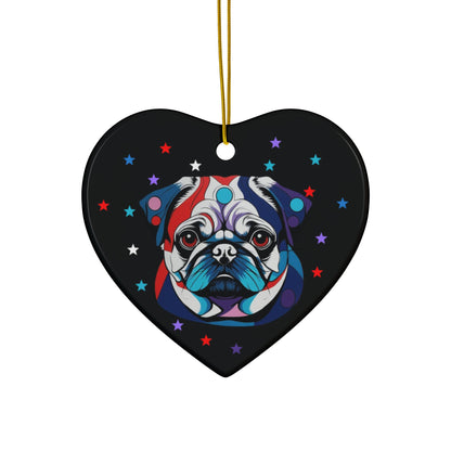 Ceramic Ornament - No. PUG
