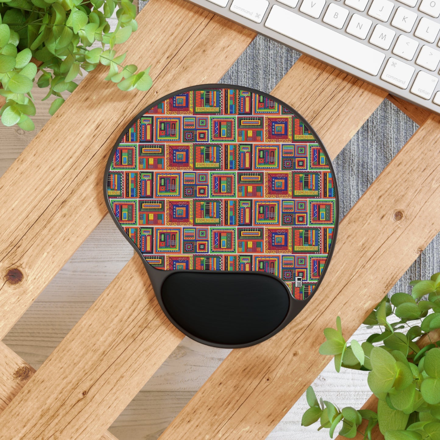 Mouse Pad With Wrist Rest - No. 156