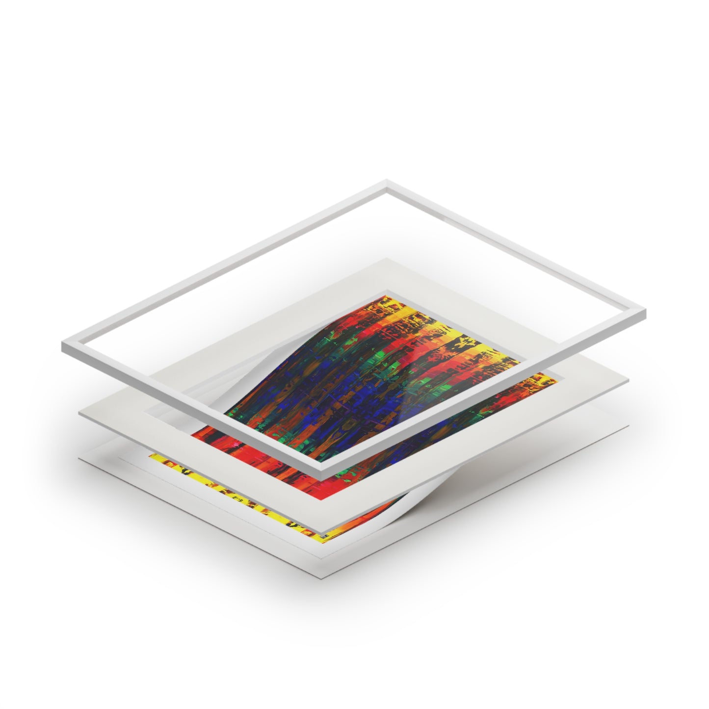 Fine Art Print (Cardboard Frame) - No. 138 - Ryan's Rainbow