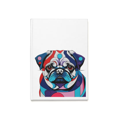 Hardcover Journal (A5) Pug