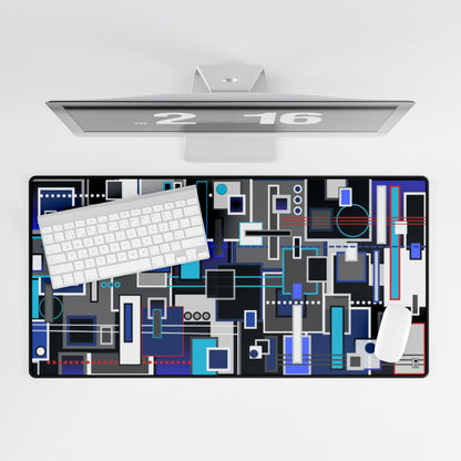 Large, Medium & Small Desk / Mouse Mat - No. 235 'Squared 2'