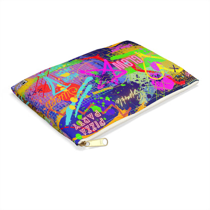 Make Up Bag - No. 232 - Pizza Party Graffiti