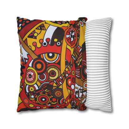 Cushion Pillow Case - No. 222 - 'Clockworks'