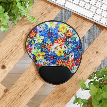 Mouse Pad With Wrist Rest - No. 242