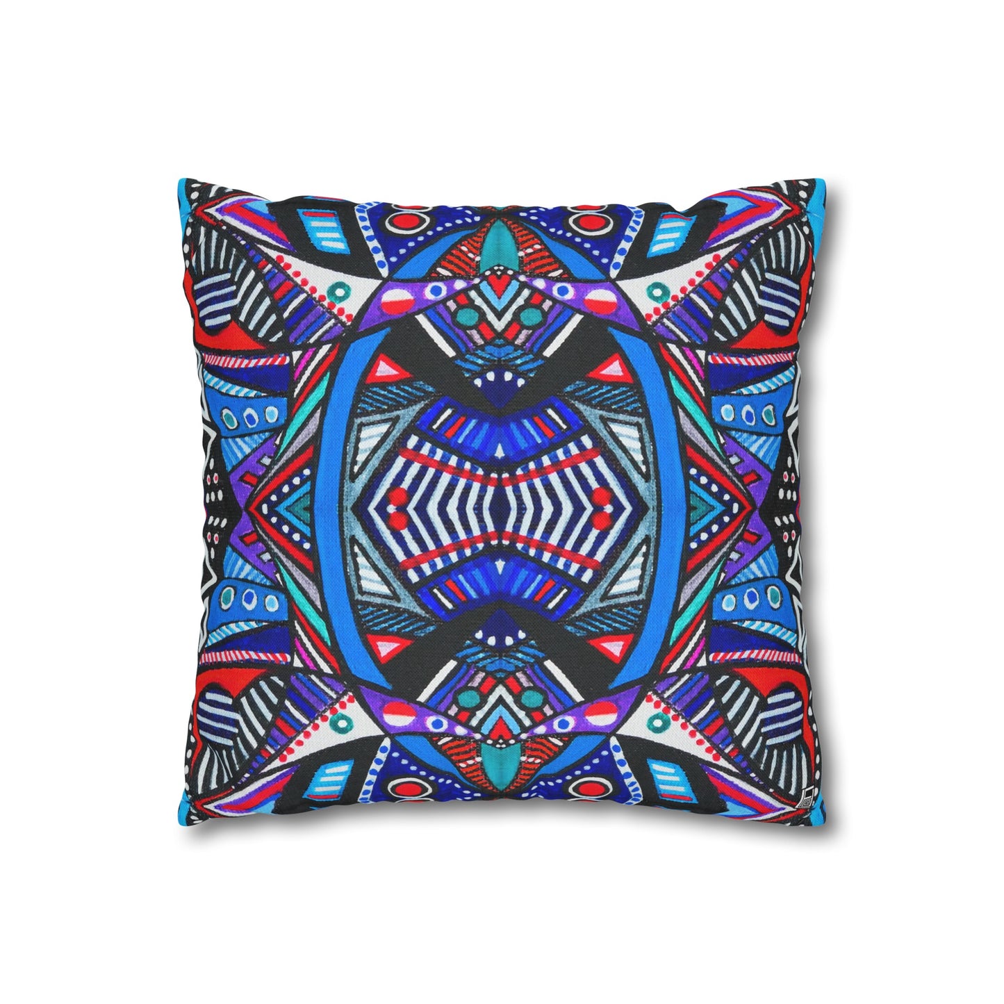 Cushion Pillow Case - No. 292 - Multicoloured Abstract