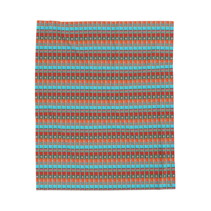 Velveteen Plush Blanket No. 133 - Dyslexic