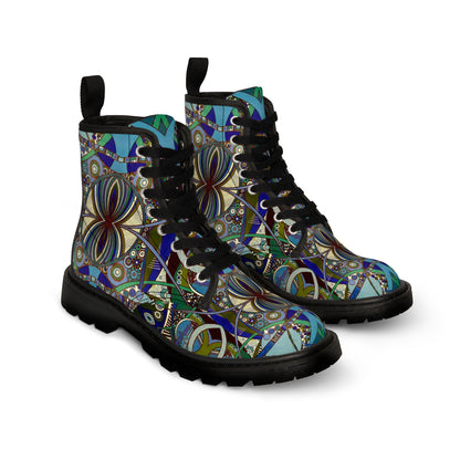 Women's Canvas Boots - No. 219 - 'Crossroads'