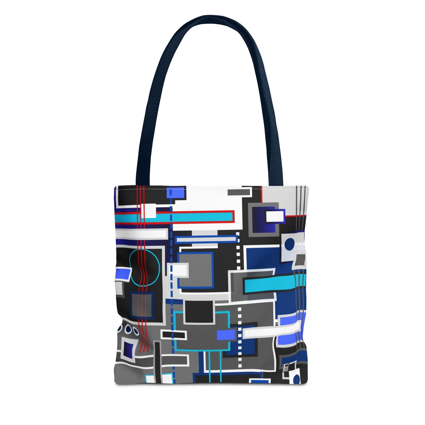 Tote Bag  - No. 235 - Squared 2