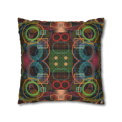 Cushion Pillow Case - No. 299 A - Multicolour Abstract