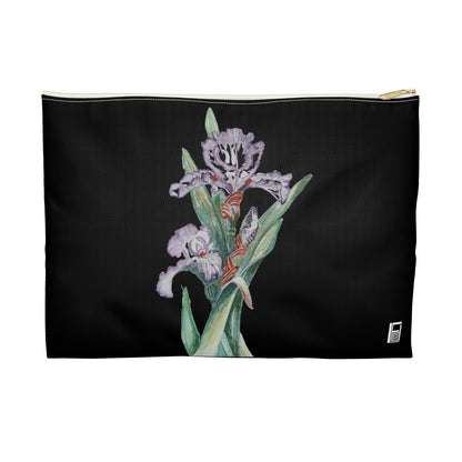 Make Up Bag - No. 272 - Purple Orchid Flower